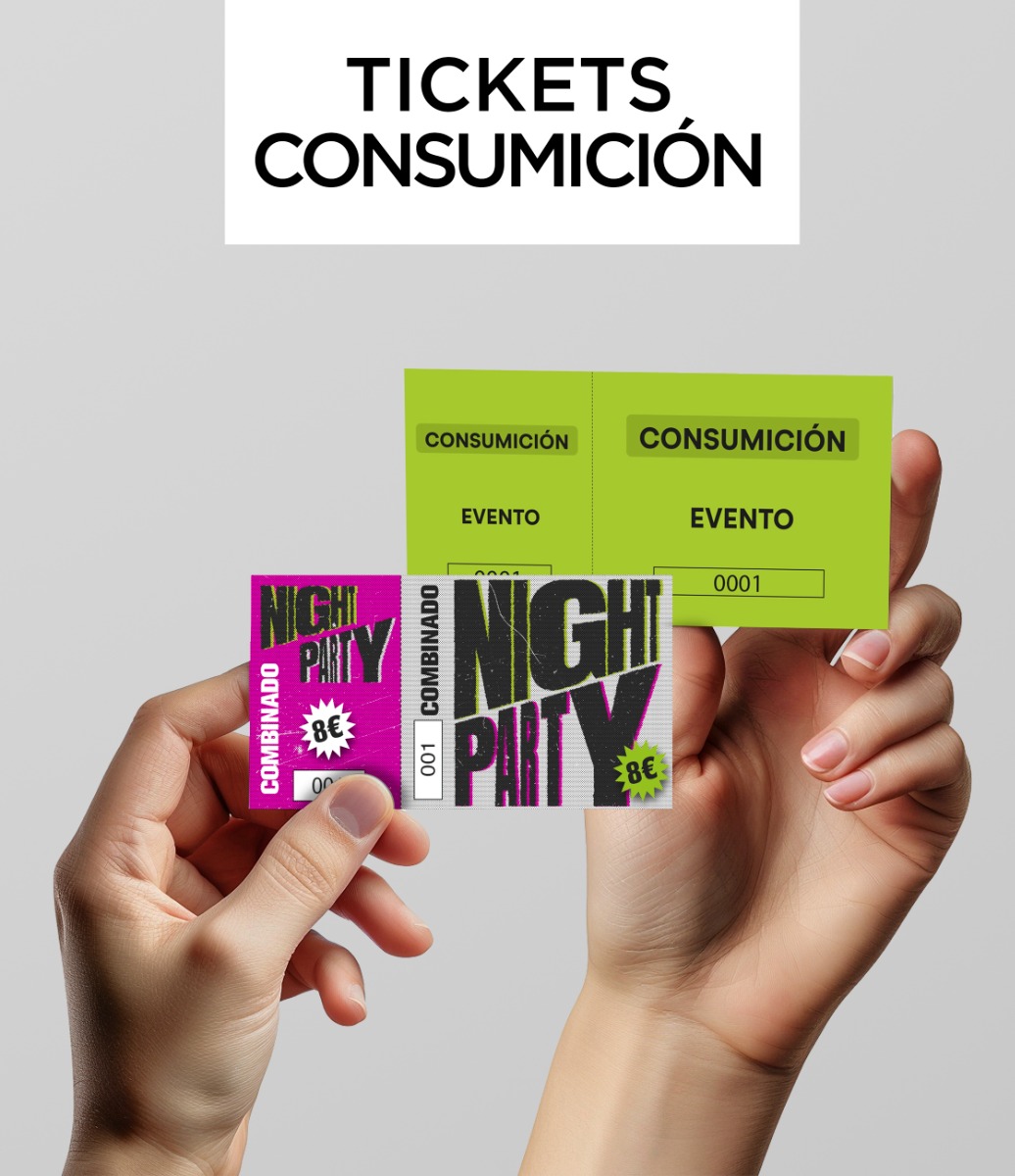 Tickets consumición